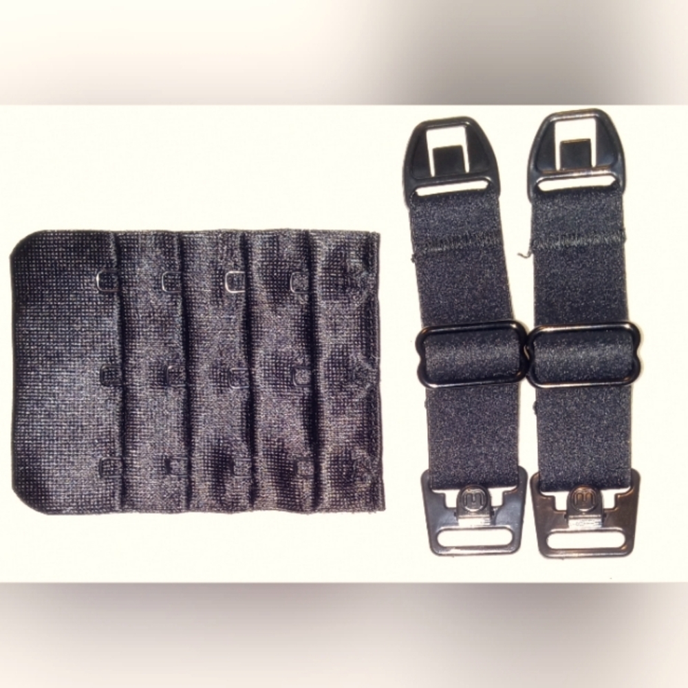 Bra extension and bra strap extensions